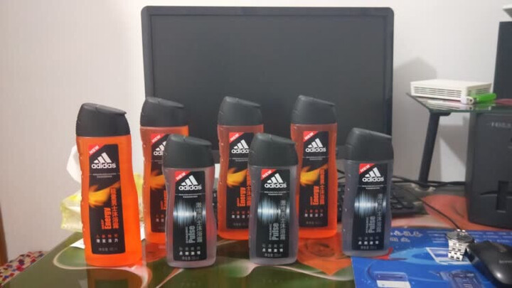 阿迪达斯(Adidas)男士清风香波沐浴露400ml 持久留香控油香波沐浴露 晒单图