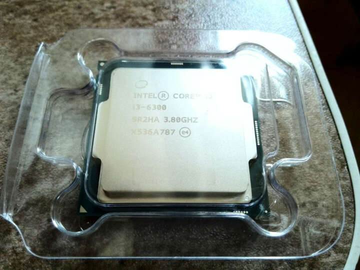 英特尔(Intel)酷睿双核 i3-6300 1151接口 盒装C