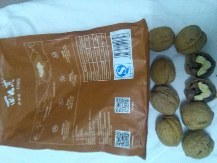 西大荒 新疆纸皮核桃 新货 阿克苏特产零食坚果