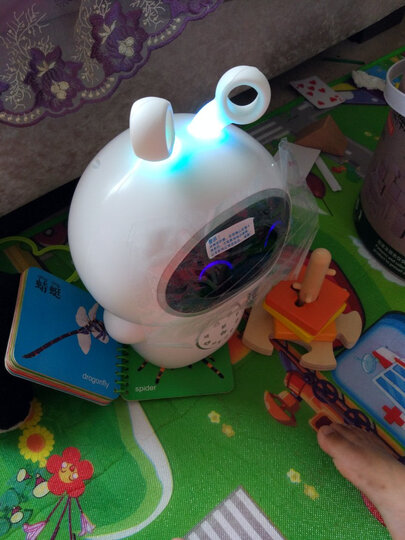 童之声 智能机器人宝宝玩具男女孩早教益智早教机wifi聊天机器人故事机学习机陪伴机器人国学机1-3岁 白色 晒单图