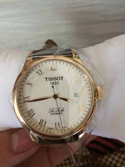 天梭(TISSOT)瑞士手表 力洛克系列机械男表T41.5.413.73 晒单图