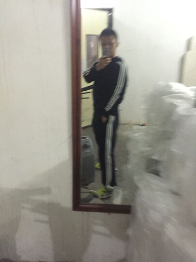 阿迪达斯男服运动长裤冬季新款运动服三条纹直