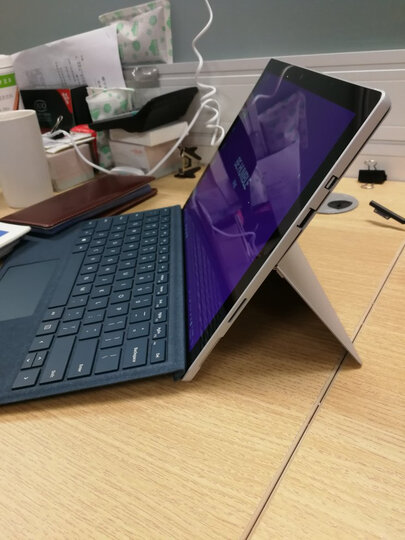 微软(Microsoft)Surface Pro 特制版专业键盘盖(湖光绿) 晒单图