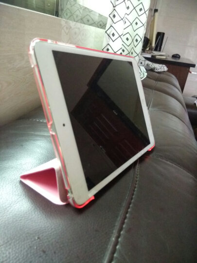 亿色(ESR)苹果iPad mini2/3/1保护套 迷你2平板电脑壳7.9英寸 超薄全包防摔休眠皮套 悦色系列 蜜桃粉 晒单图