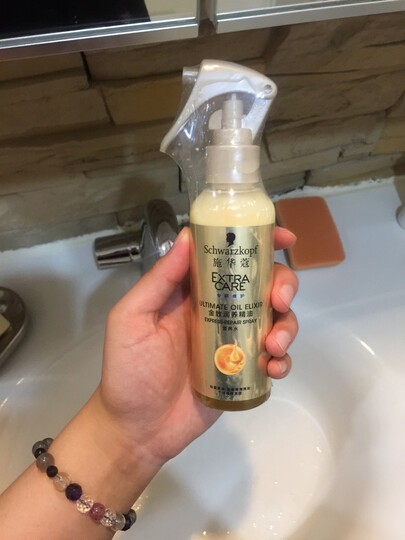 施华蔻(Schwarzkopf)维他命丰盈无硅营养水150ml(护发素 针对细软扁塌发质)(新老包装随机) 晒单图