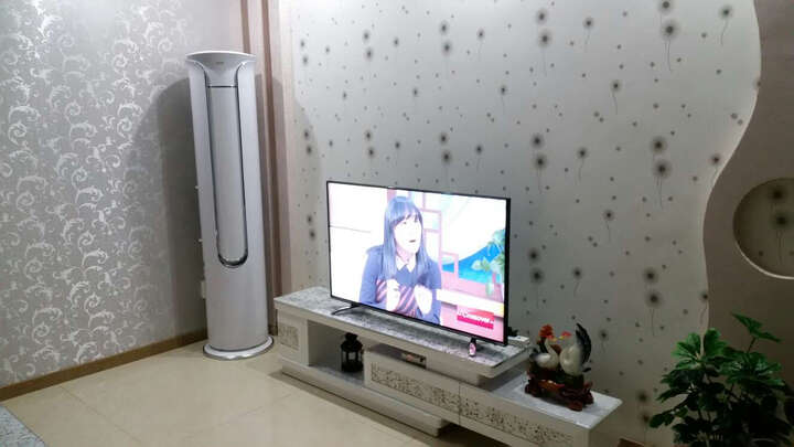 X)2匹 定速 冷暖 二级能效 白色 微联智能圆柱空