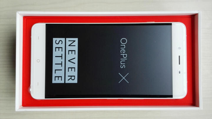 一加手机X(E1001) 皓月白 3GB内存版 移动联通