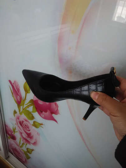 莱卡金顿2016流行新款春夏季尖头高跟鞋细跟