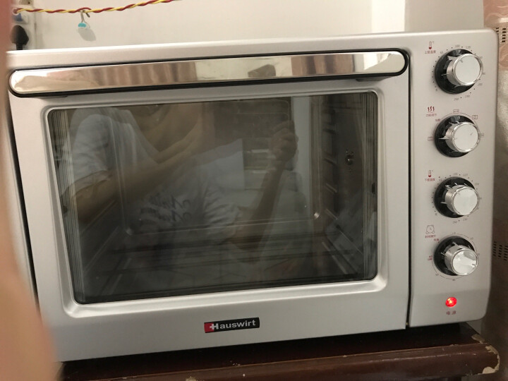 海氏（Hauswirt）HO-405 烤箱家用电烤箱 多功能大容量40L上下独立控温烤箱 晒单图