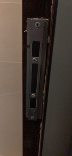 松下(Panasonic)电子锁V-N630CL 智能指纹锁 家用防盗密码锁 左开 古铜色 晒单图