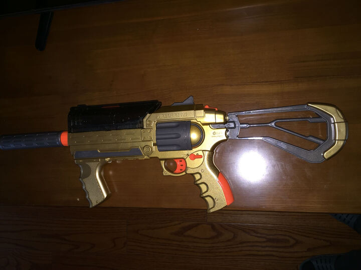 鸿祺儿童玩具电动连发水弹枪 150颗水晶弹连发