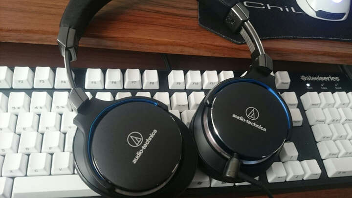 TH-MSR7 BK 高解析音质便携头戴式耳机 黑色