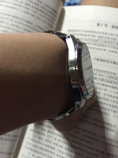 精工(SEIKO)手表 时尚浪漫情侣石英男表SGEH27J1 晒单图