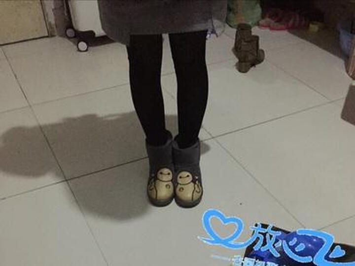 【京东库房发货】莎玛正品冬季新款卡通雪地靴