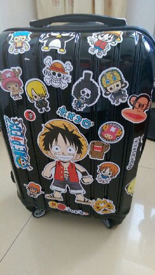 古城猎人拉杆箱20\/24寸万向轮旅行箱 黑色 20