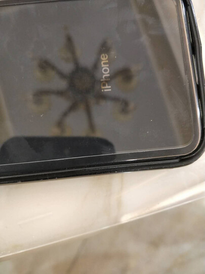 朗客 苹果X钢化膜 iPhone X手机膜前后膜套装 软边全屏覆盖高清防爆手机贴膜【前膜黑+背膜黑】 晒单图