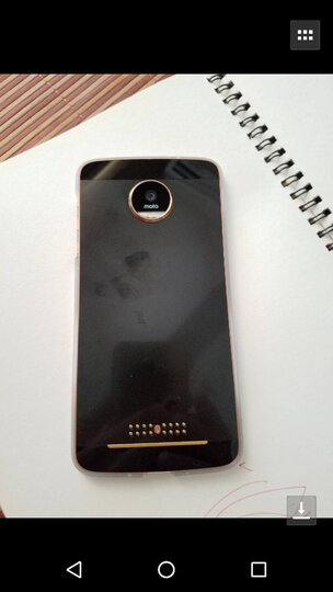 【摩轮套装】摩托罗拉 Moto Z 4G+64G 模块化手机 流金黑 移动联通电信4G手机 双卡双待 晒单图