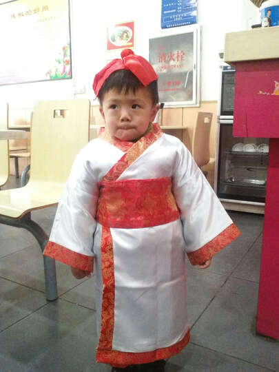 六一古装儿童汉服幼儿园国学男女童民族舞蹈表