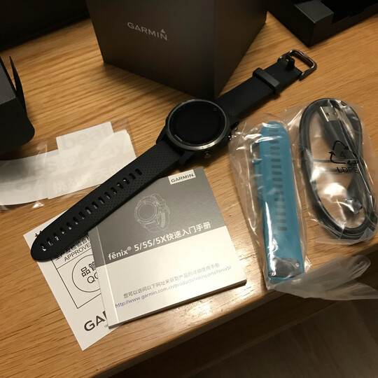 佳明(GARMIN)Fenix5S飞耐时5S中文蓝宝石玻璃镜面皮表带GPS多功能登山跑步智能运动表游泳户外腕表光学心率 晒单图