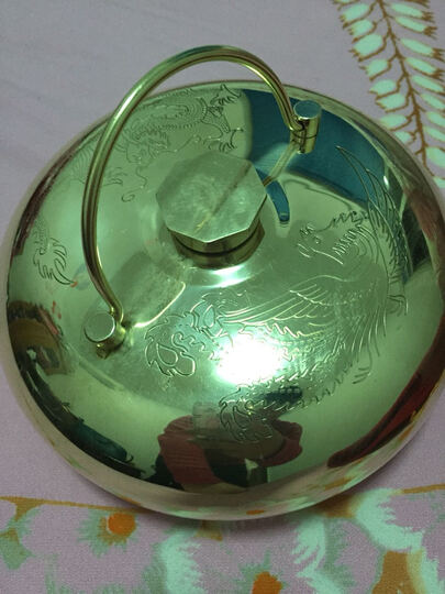 吉涛 汤婆子烫婆子暖手壶暖水袋加厚暖手宝纯