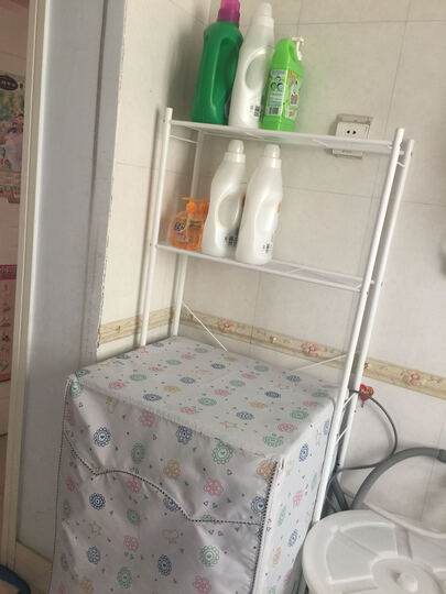 欧润哲 改良三型洗衣机置物架(加固调平版)--安