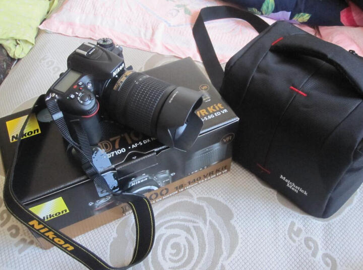 尼康(nikon) d7100 半画幅数码单反相机 尼康d7100 搭配尼康镜头18
