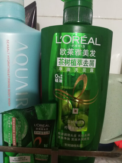欧莱雅(LOREAL)精油润养滋养洗护套装(洗发水500ml*2+护发素500ml*1)(旅行装赠品随机发货) 晒单图