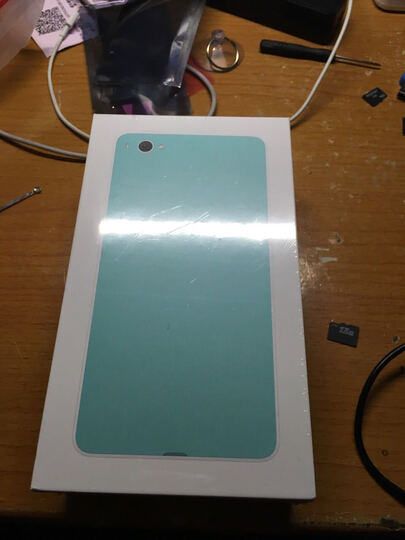 锤子 坚果 16GB 青色 移动联通4G手机 双卡双