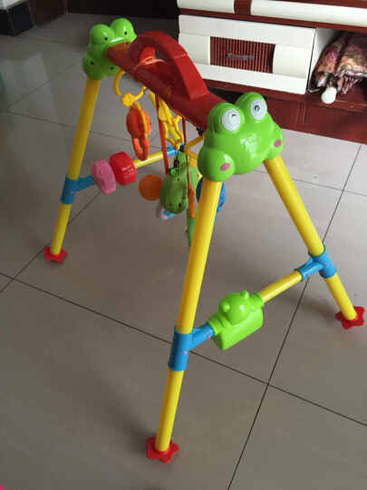 [晒单帖]宝贝开心的跳脚呢,安装很简单,颜色也是宝.