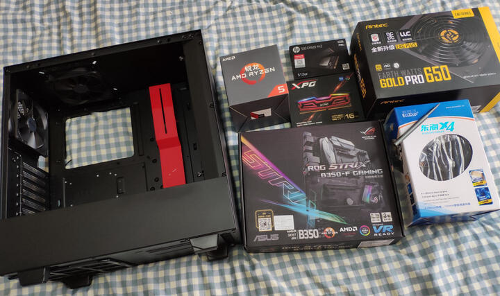 玩家国度(REPUBLIC OF GAMERS)ROG STRIX B350-F GAMING主板(AMD B350/socket AM4) 晒单图