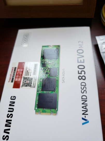 三星(SAMSUNG) 850 EVO 500G M.2 固态硬盘 晒单图