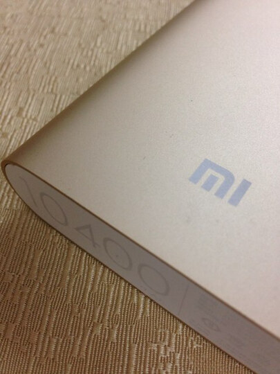 小米(MI) 移动电源 原厂正品10400mAh毫安铝合