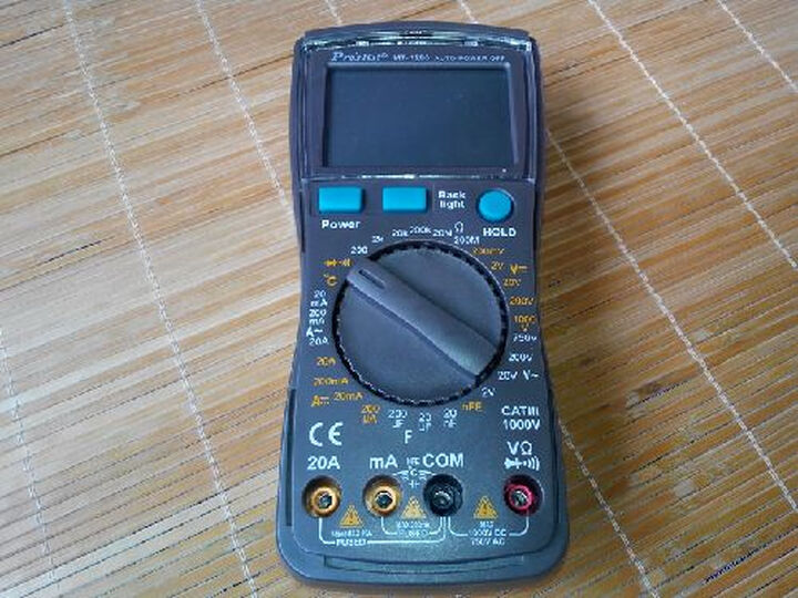 台湾宝工万用表r1k档测电阻偏大