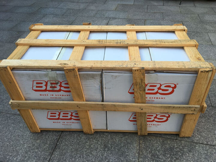 BBS SR款式轮毂 德国原装进口奥迪奔驰A/B/C/E大众高尔夫斯柯达西亚特MINI F56 8*18英寸 亚光黑色+抛光 订阅 晒单图