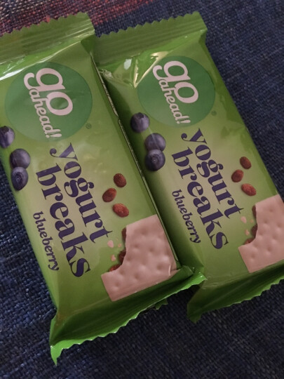 英国进口 果悠萃（goahead） 蓝莓果干酸奶涂层轻脂饼干178g 晒单图