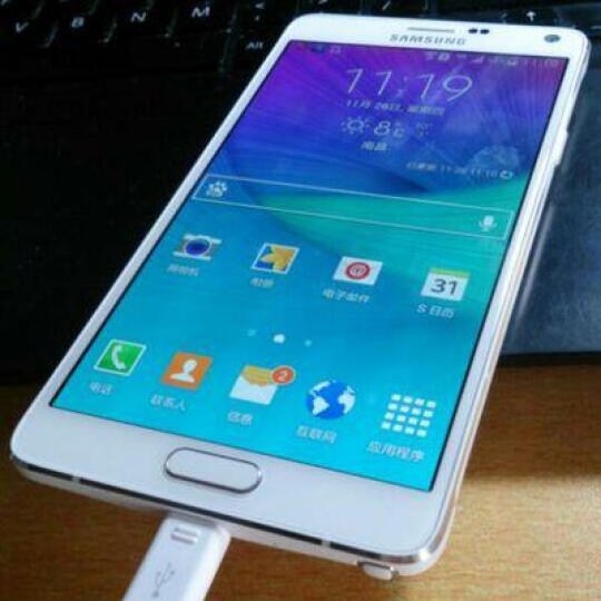 三星 Galaxy Note4 (N9100) 幻影白 移动联通4G