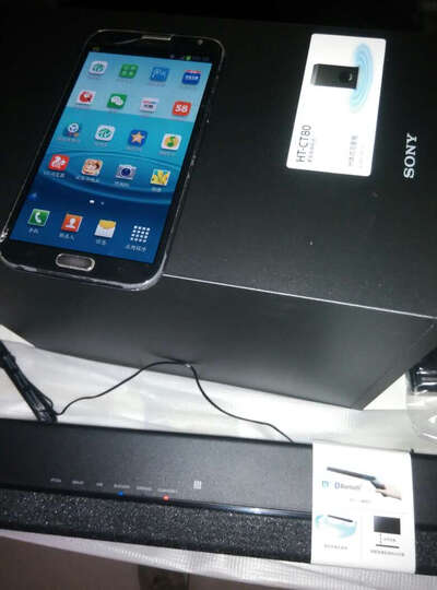 索尼(SONY)HT-CT80 家庭影院 电视音响 2.1声