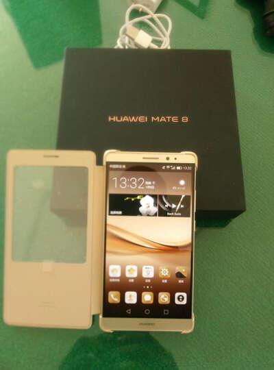 华为(HUAWEI) Mate8 4G手机 双卡双待 香槟金