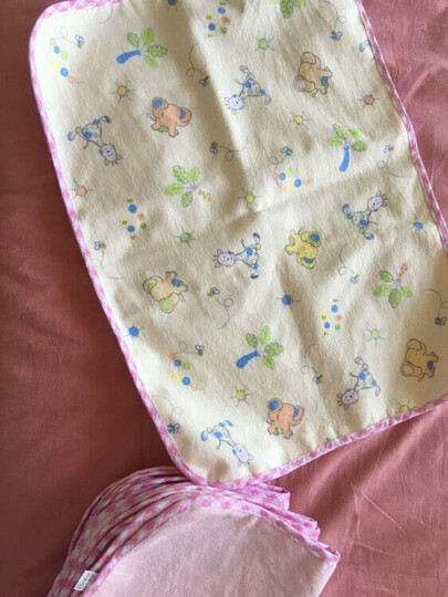 象宝宝(elepbaby)婴儿尿垫 四层加厚 防水透气护理垫 宝宝尿垫大号100X60CM(1条装)大象 晒单图