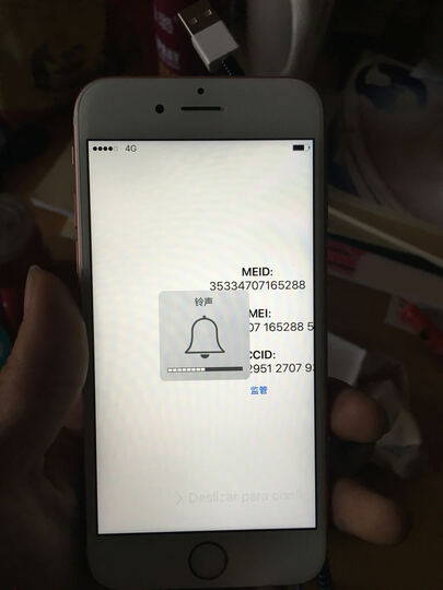 Apple iPhone 6s (A1700) 64G 玫瑰金色 移动联