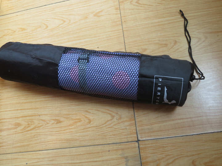 皮尔瑜伽pieryoga PVC6mm印花防滑瑜伽垫(紫