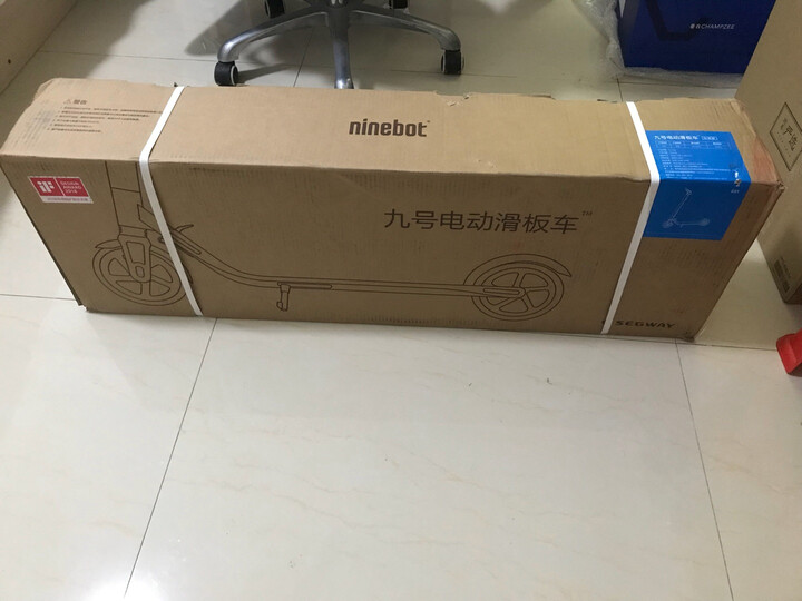 Ninebot 九号电动滑板车(标准版) 成人儿童便携折叠电动车体感车平衡车 晒单图