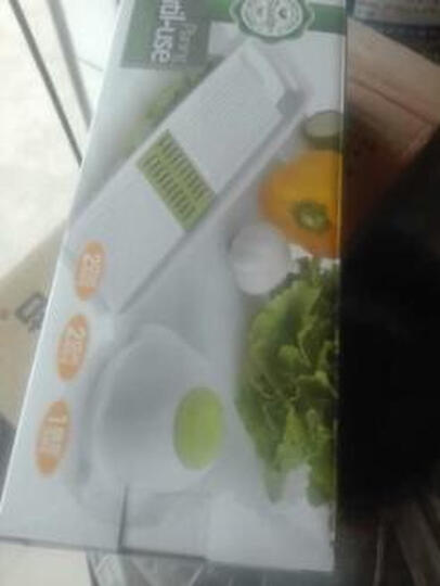 美之扣 家用土豆丝切丝器厨房用品 尤克里里多功能切菜萝卜擦丝土豆切片器刨丝神器 粉色 晒单图