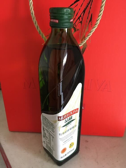 西班牙进口 品利 (MUELOLIVA) 特级初榨橄榄油礼盒 500ml*2瓶 中秋送礼盒 晒单图