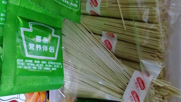 亨氏 (Heinz) 优加营养菠菜面条 252g--有点硬,要