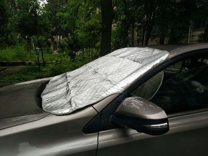 凯舜汽车冬季遮雪挡前挡风玻璃防冻罩防霜罩加厚车前挡雪 加厚越野suv款【163x100cm】 晒单图