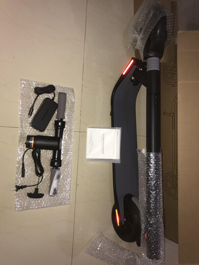 Ninebot 九号电动滑板车(标准版) 成人儿童便携折叠电动车体感车平衡车 晒单图