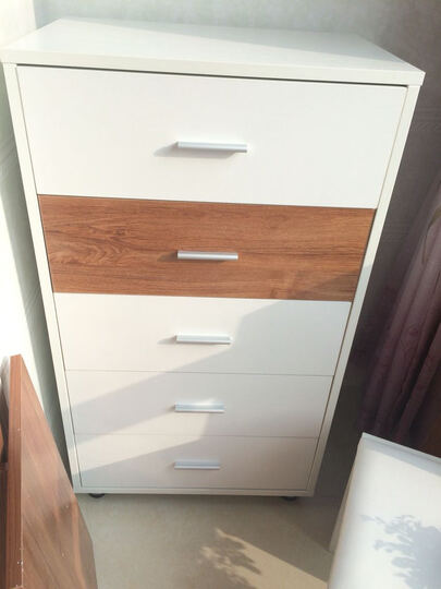 雅阁利尔家具套色多功能四五六抽屉柜 带梳妆