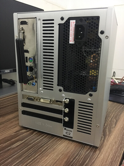 乔思伯(JONSBO)V4 黑色 MINI-MATX机箱(支持MATX主板/全铝机箱/ATX电源/120MM高内散热器/260MM长内显卡) 晒单图