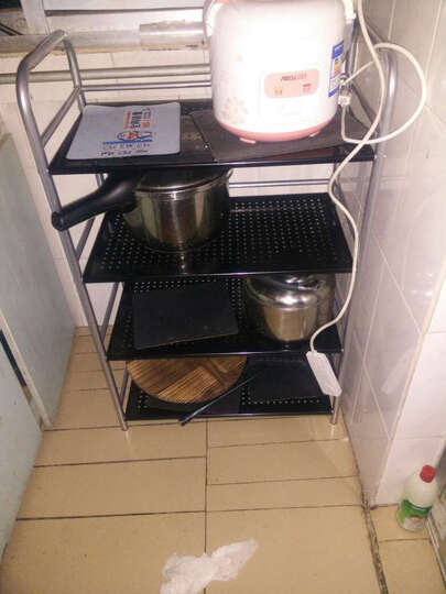 层手推餐车 厨房餐车 收纳置物架 宜家小推车 简